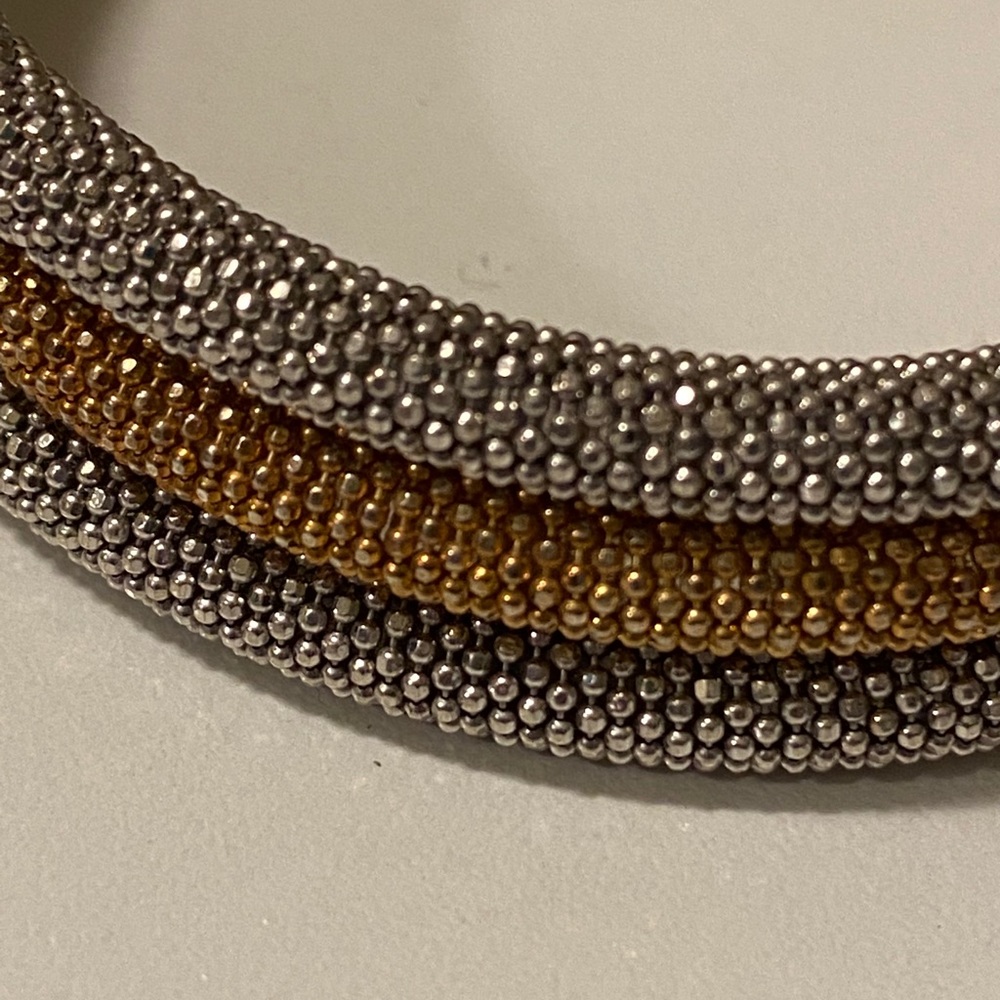 3 Stackable Mesh Magnetic Bracelets - image 6